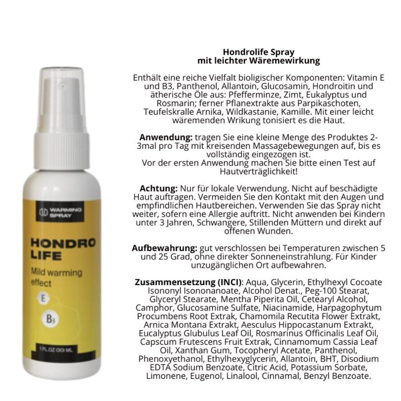 Hondrolife Spray - Relaksujący Sposób na Zmniejszenie Dyskomfortu w Stawach